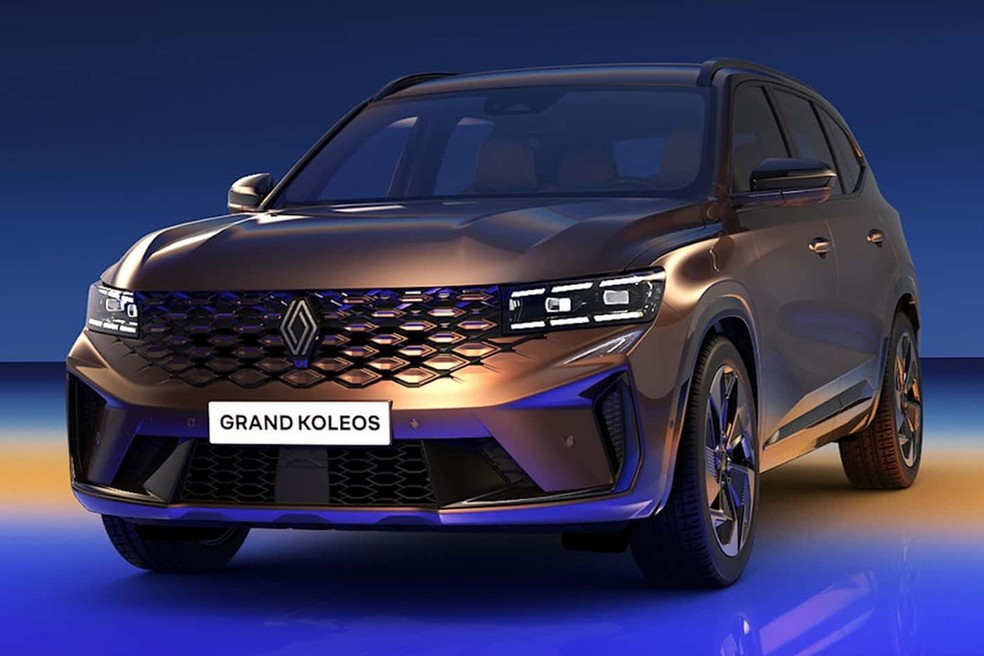 Renault Grand Koleos será o primeiro híbrido da marca no Brasil — Foto: Divulgação