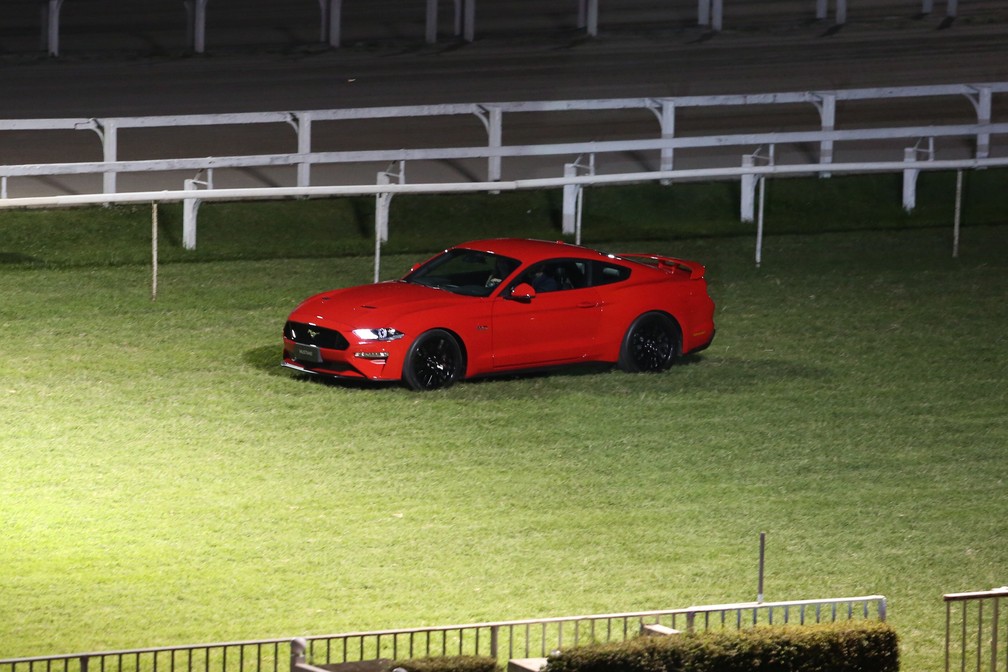 Ford Mustang é apresentado no Brasil — Foto: Celso Tavares/G1