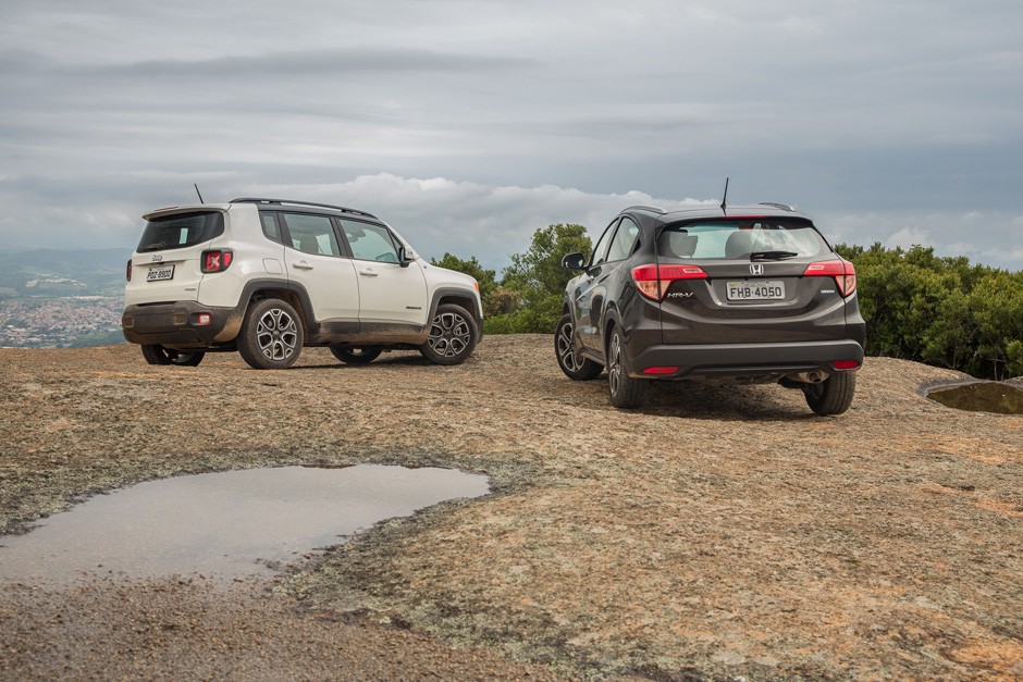 Comparativo: Honda HR-V enfrenta Jeep Renegade