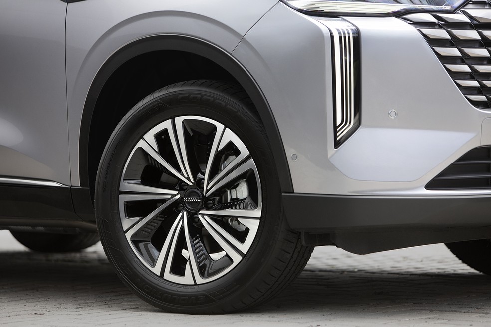 GWM Haval H6 PHEV19 2026: freios têm atuadores eletrônicos no lugar de hidráulicos — Foto: Divulgação/GWM
