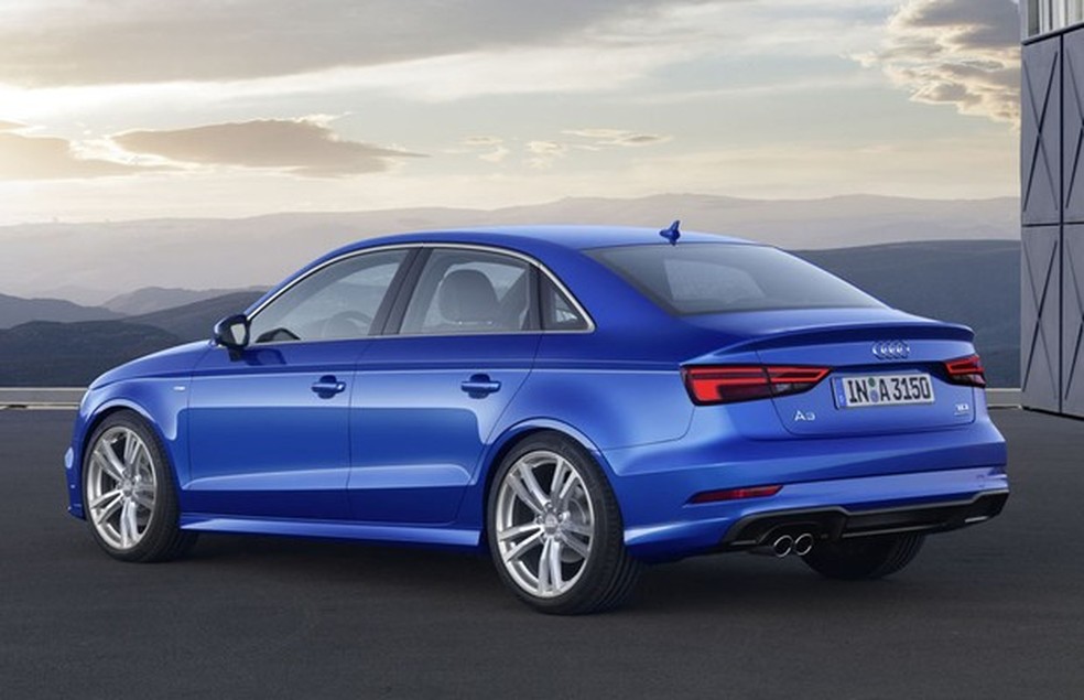 Audi A3 Sedan reestilizado (Foto: Divulgação) — Foto: Auto Esporte