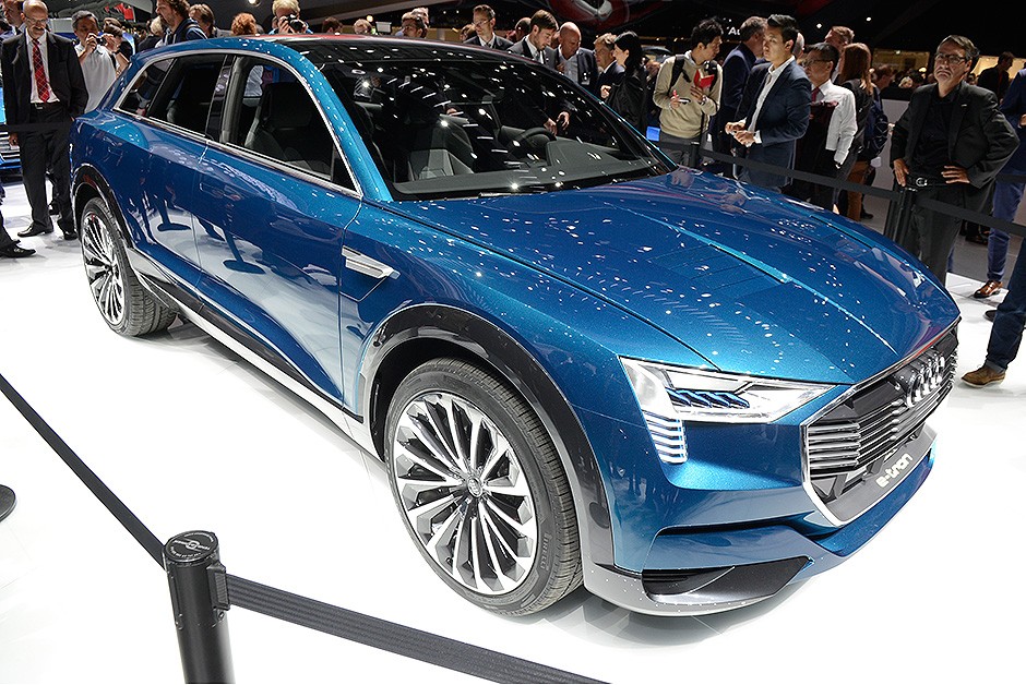 Audi etron quattro no Salão de Frankfurt