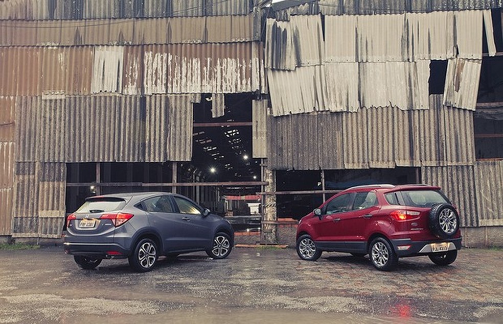 Comparativo: Ford EcoSport 1.6 Powershift x Honda HR-V 1.8 CVT