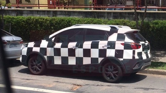 Flagramos o JAC T5 em São Paulo