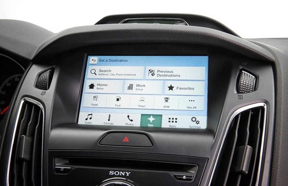 Ford apresenta nova geração do sistema multimídia Sync (Foto: Divulgação) — Foto: Auto Esporte