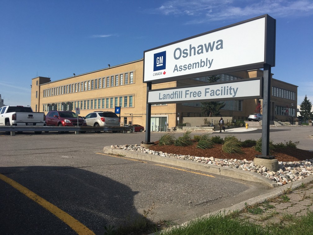 Fábrica da GM em Oshawa, no Canadá — Foto: Divulgação
