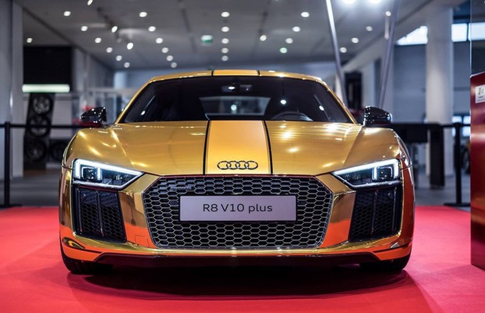 Audi R8 V10 Plus (Foto: Divulgação) — Foto: Auto Esporte