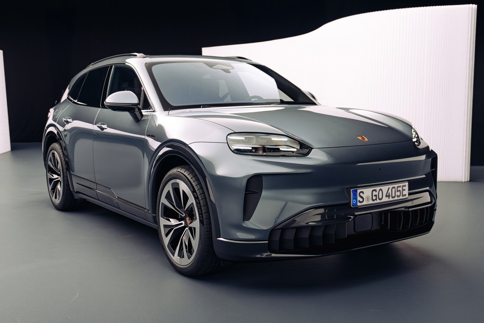 Novo Porsche Cayenne Elétrico chegará às lojas a partir de 2026 — Foto: Divulgação