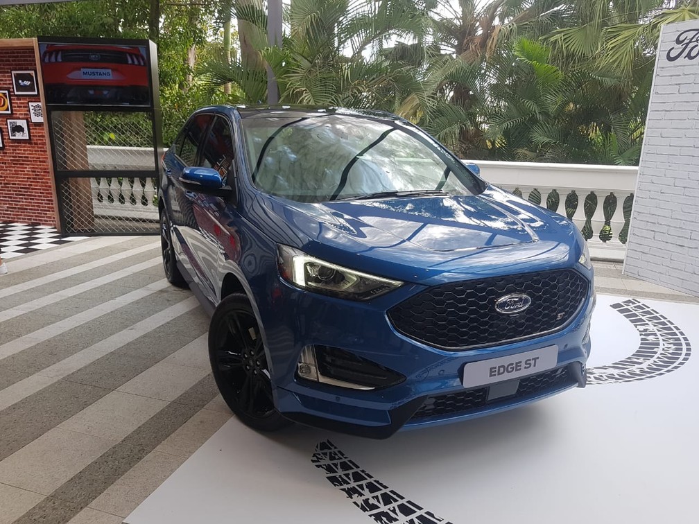 Ford Edge ST — Foto: Guilherme Fontana/G1
