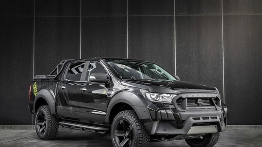 Picape Ford Ranger modificada faz a versão Raptor parecer comportada 
