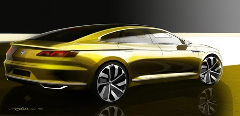 Volkswagen Conceito CC (Foto: Divulgação) — Foto: Auto Esporte