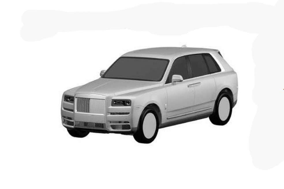 Registro do Rolls-Royce Cullinan no INPI (Foto: Divulgação) — Foto: Auto Esporte