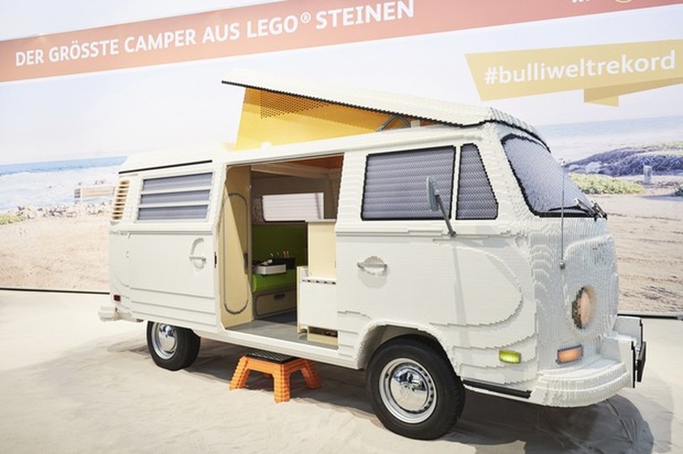 Volkswagen Kombi de LEGO (Foto: Reprodução/internet) — Foto: Auto Esporte