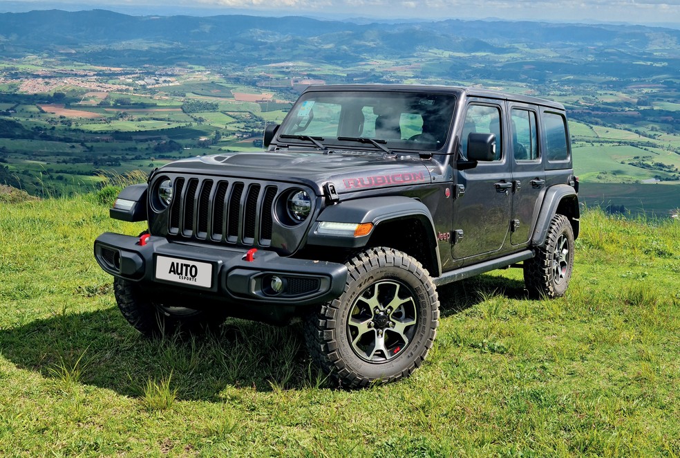 Jeep Wrangler Rubicon 2022 — Foto: Rodrigo Ribeiro/Auto News Brasil