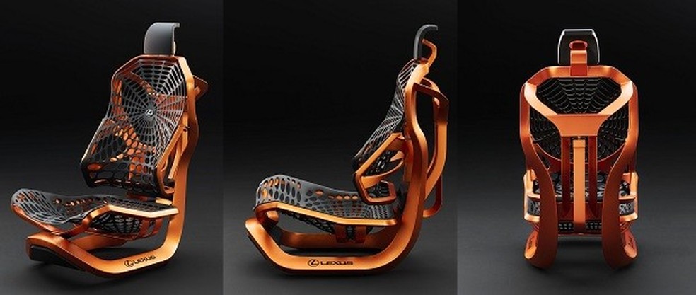 Conceito de banco Kinetic Seat da Lexus (Foto: Divulgação) — Foto: Auto Esporte
