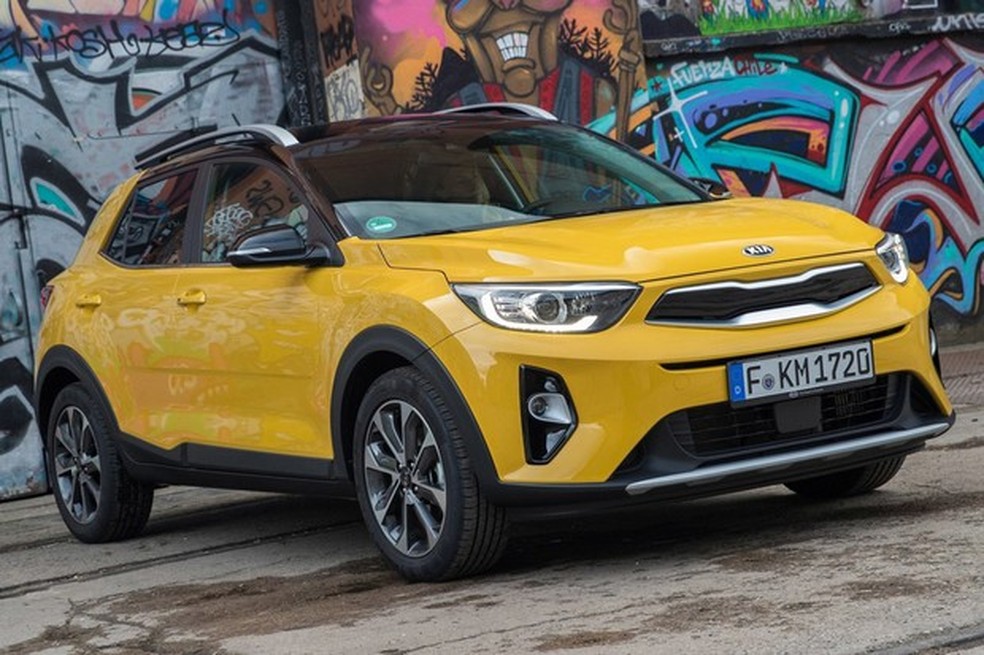 Teto bicolor é apenas um destaque do estilo hipster do Kia Stonic (Foto: Divulgação) — Foto: Auto Esporte