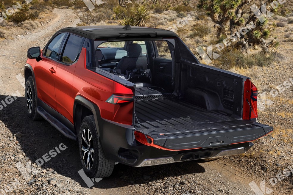 Renault Niagara terá porte intermediário para brigar com Fiat Toro e Ram Rampage — Foto: Kleber Silva/KDesign AG