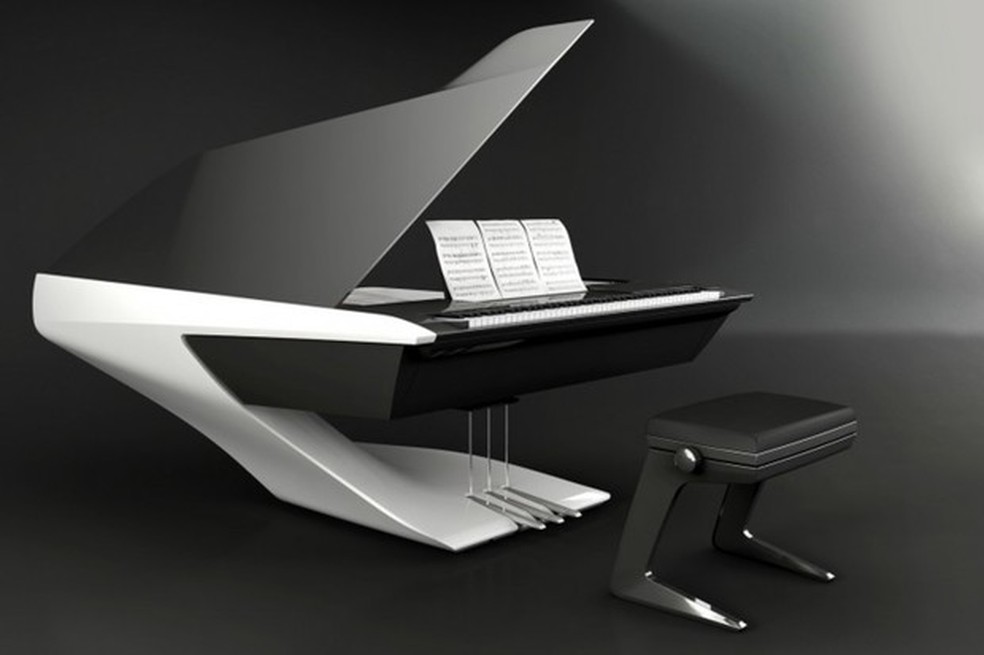 O piano Pleyel foi a inspiração para teclas do console central (Foto: Divulgação) — Foto: Auto Esporte