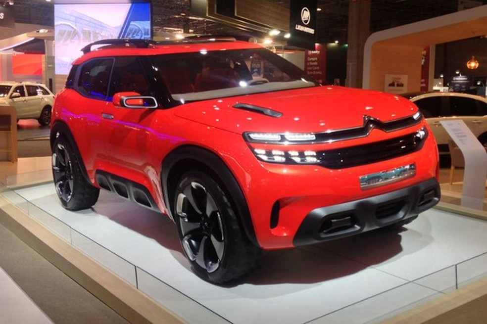 Citroën Aircross foi criado para o Salão de Xangai (Foto: Julio Cabral/Auto News Brasil) — Foto: Auto Esporte