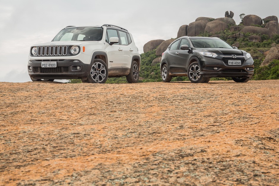 Comparativo: Honda HR-V enfrenta Jeep Renegade
