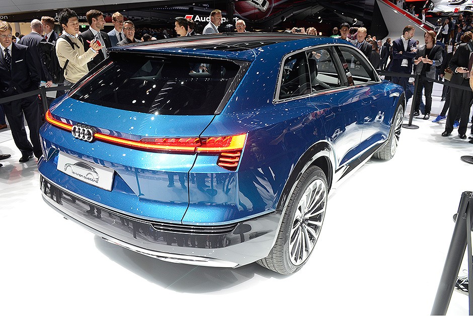 Audi etron quattro no Salão de Frankfurt