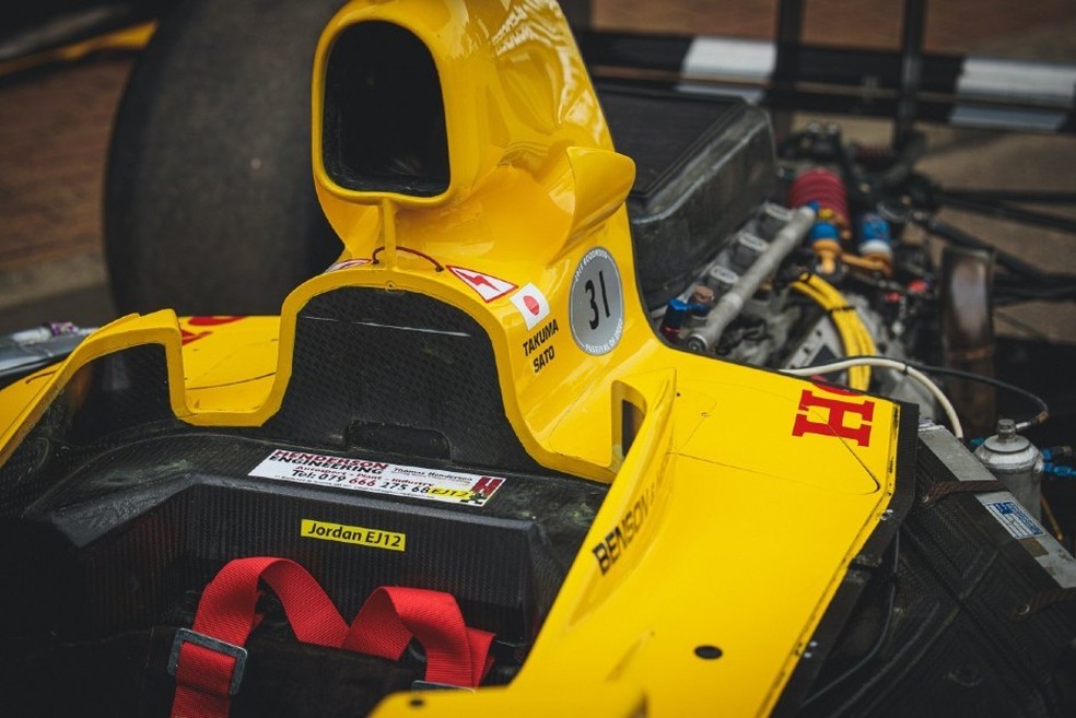 O carro pertenceu ao japonês Takuma Sato (Foto: Divulgação) — Foto: Auto Esporte