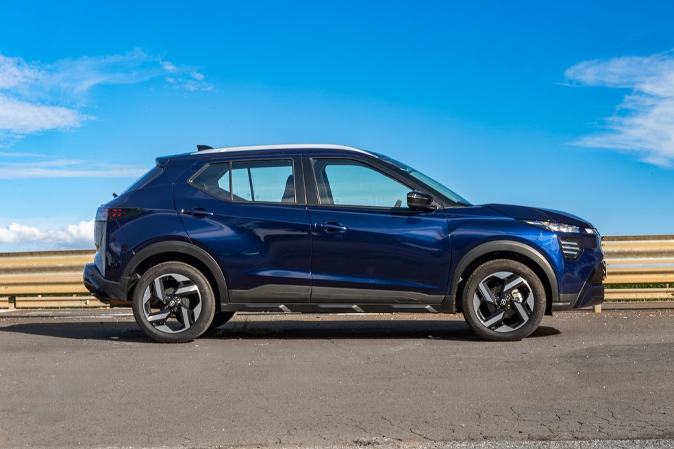 Nissan Kait tem freios a tambor na traseira  — Foto: Renato Durães/Auto News Brasil