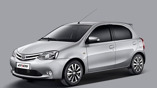 Toyota lança edição Platinum para linha Etios