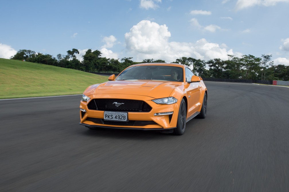 Ford Mustang 2018 — Foto: Marcelo Brandt/G1