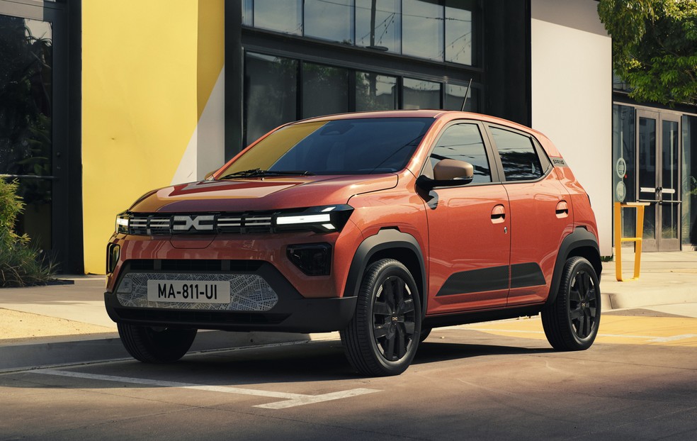 O novo Dacia Spring elétrico — Foto: Divulgação