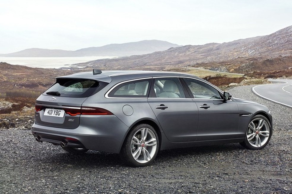 Jaguar perua XF Sportbrake 2018 (Foto: Divulgação) — Foto: Auto Esporte
