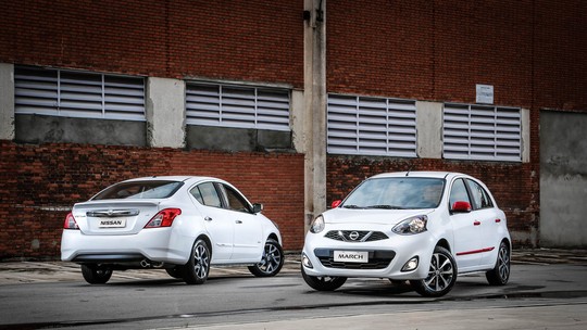 Nissan faz recall de 14.317 March e Versa; defeito pode fazer veículo desligar sozinho