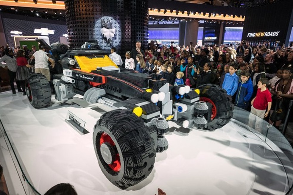 Batmóvel em tamanho real (Foto: Divulgação) — Foto: Auto Esporte