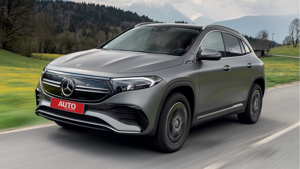 Mercedes-Benz EQA tem 190 cv de potência — Foto: Divulgação