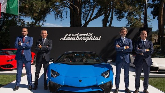 Lamborghini Aventador SV Roadster custará US$ 530 mil