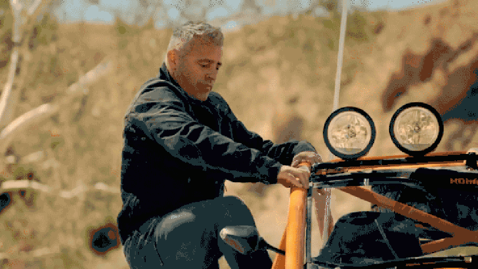Matt LeBlanc a bordo do Arial Nomad (Foto: Reprodução) — Foto: Auto Esporte