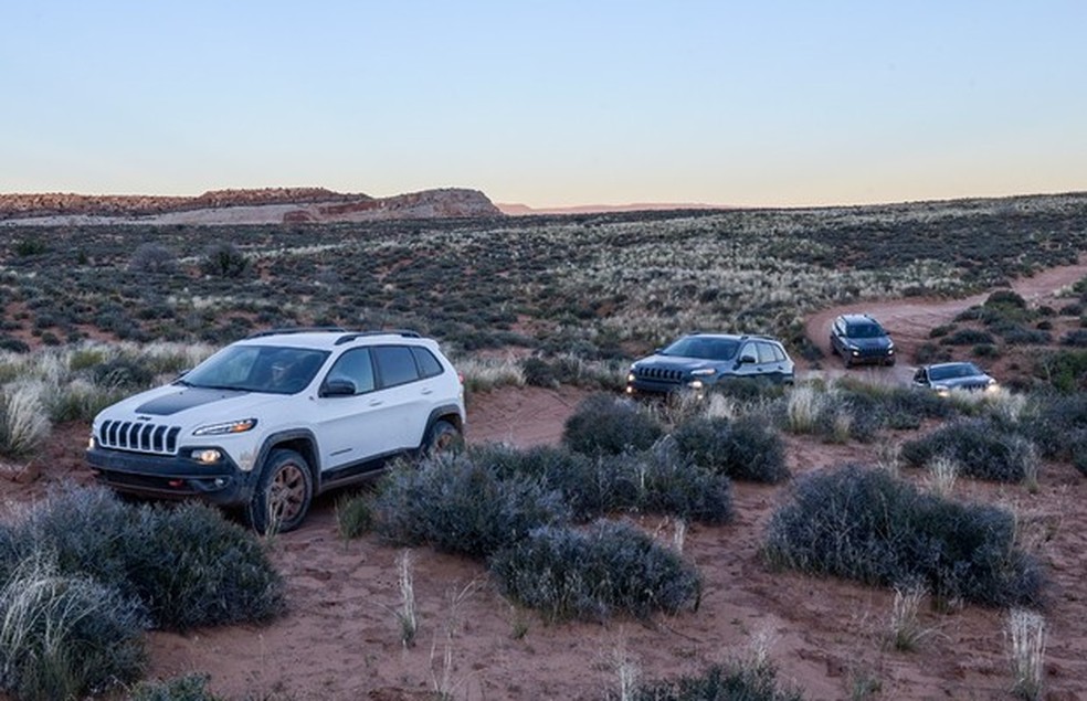 Jeep Cherokee Trailhawk (Foto: Divulgação) — Foto: Auto Esporte