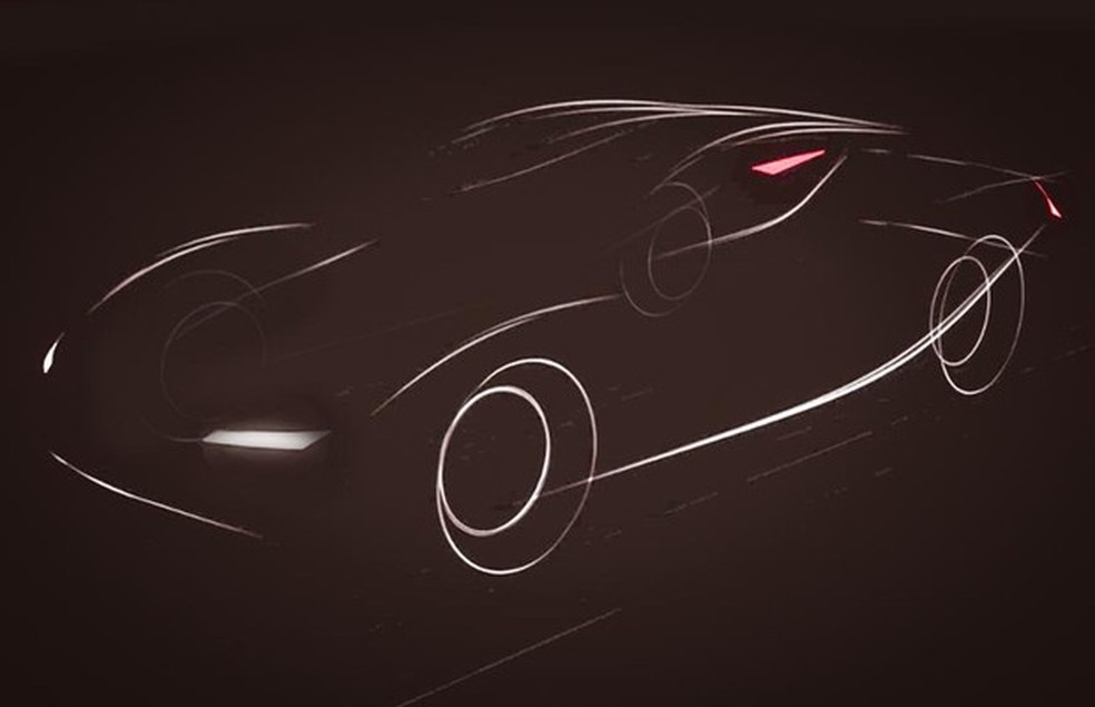 TEASER: Fabricante chinesa Atieva promete carro elétrico para 2016 (Foto: Divulgação) — Foto: Auto Esporte