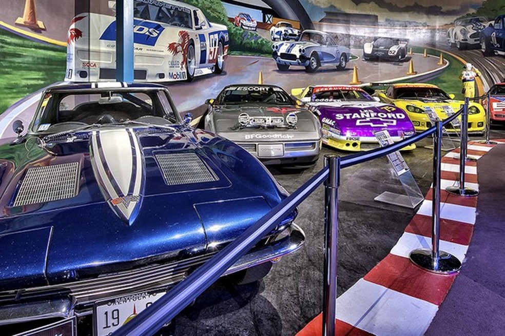 Museu Nacional do Corvette fica na cidade de Bowling Green no Kentucky, EUA (Foto: Divulgação) — Foto: Auto Esporte