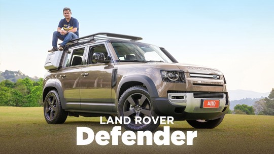 Vídeo: Land Rover Defender é luxuoso, tecnológico, rústico e caro