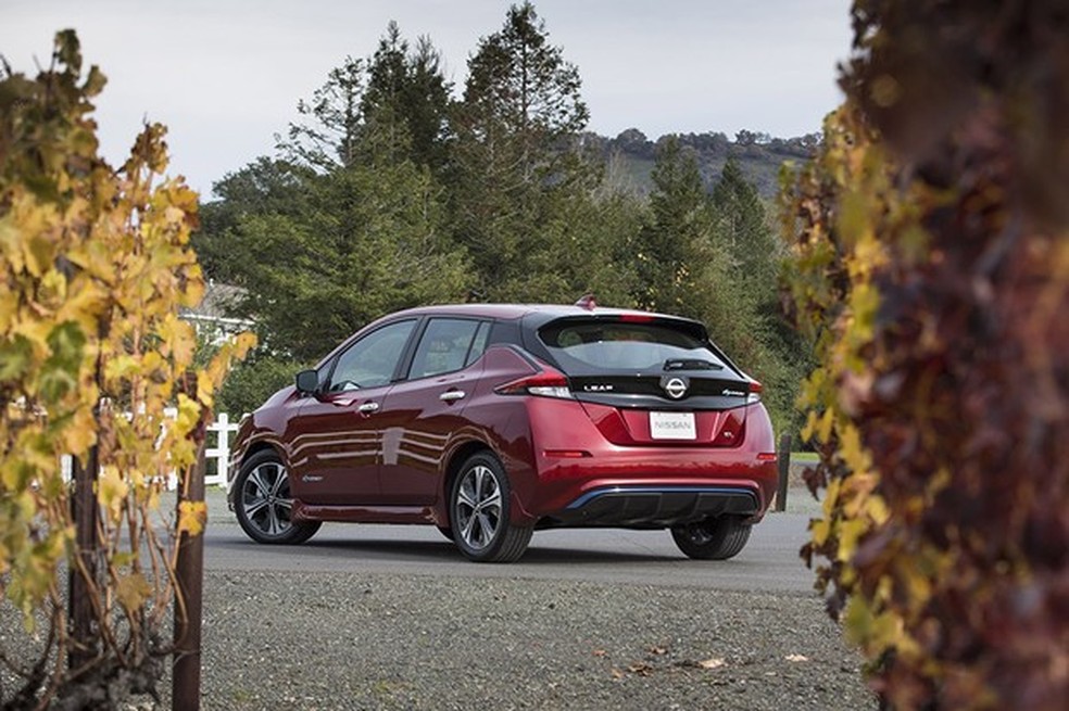 Nissan Leaf 2018 (Foto: divulgação) — Foto: Auto Esporte