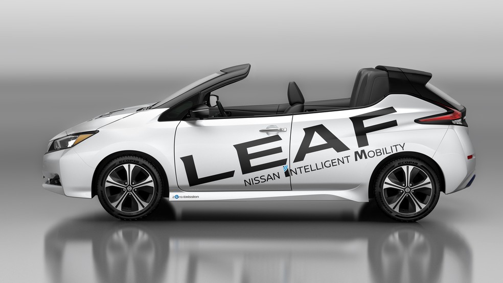 Nissan LEAF Conversível (Foto: Divulgação) — Foto: Auto Esporte
