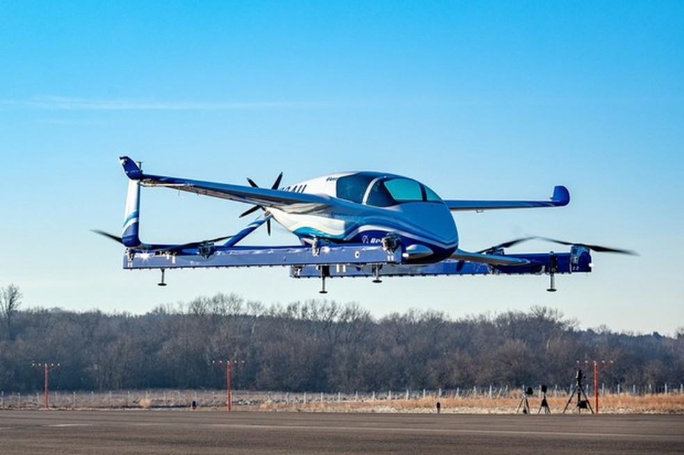 Carro voador da Boeing faz seu primeiro voo de teste (Foto: Divulgação) — Foto: Auto Esporte