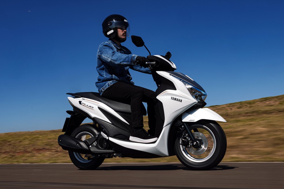 Yamaha Fluo é a primeira motocicleta híbrida do Brasil — Foto: Divulgação