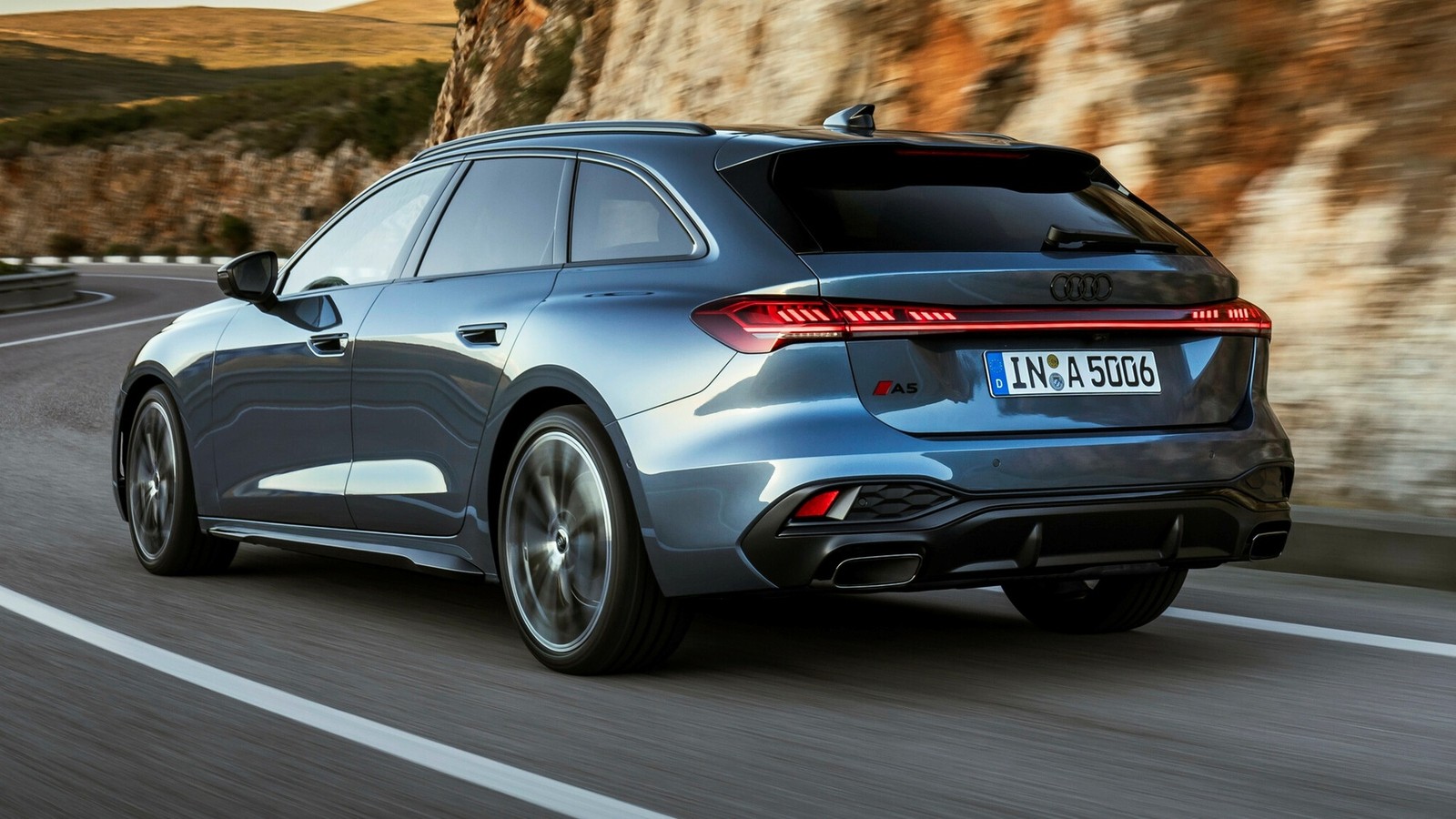 Audi A5 Avant traseira — Foto: Divulgação
