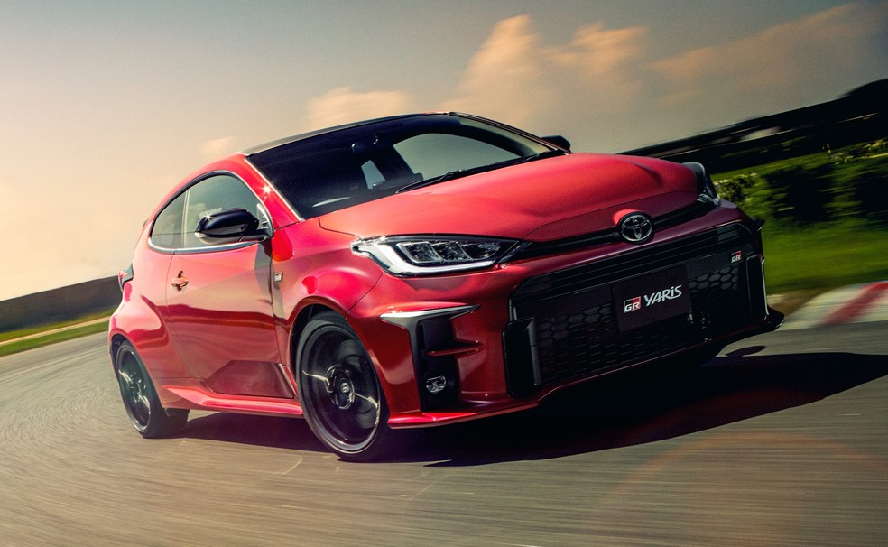 Toyota Yaris GR chegou a ser apontado como uma possibilidade para o Brasil, mas seria muito caro — Foto: Divulgação