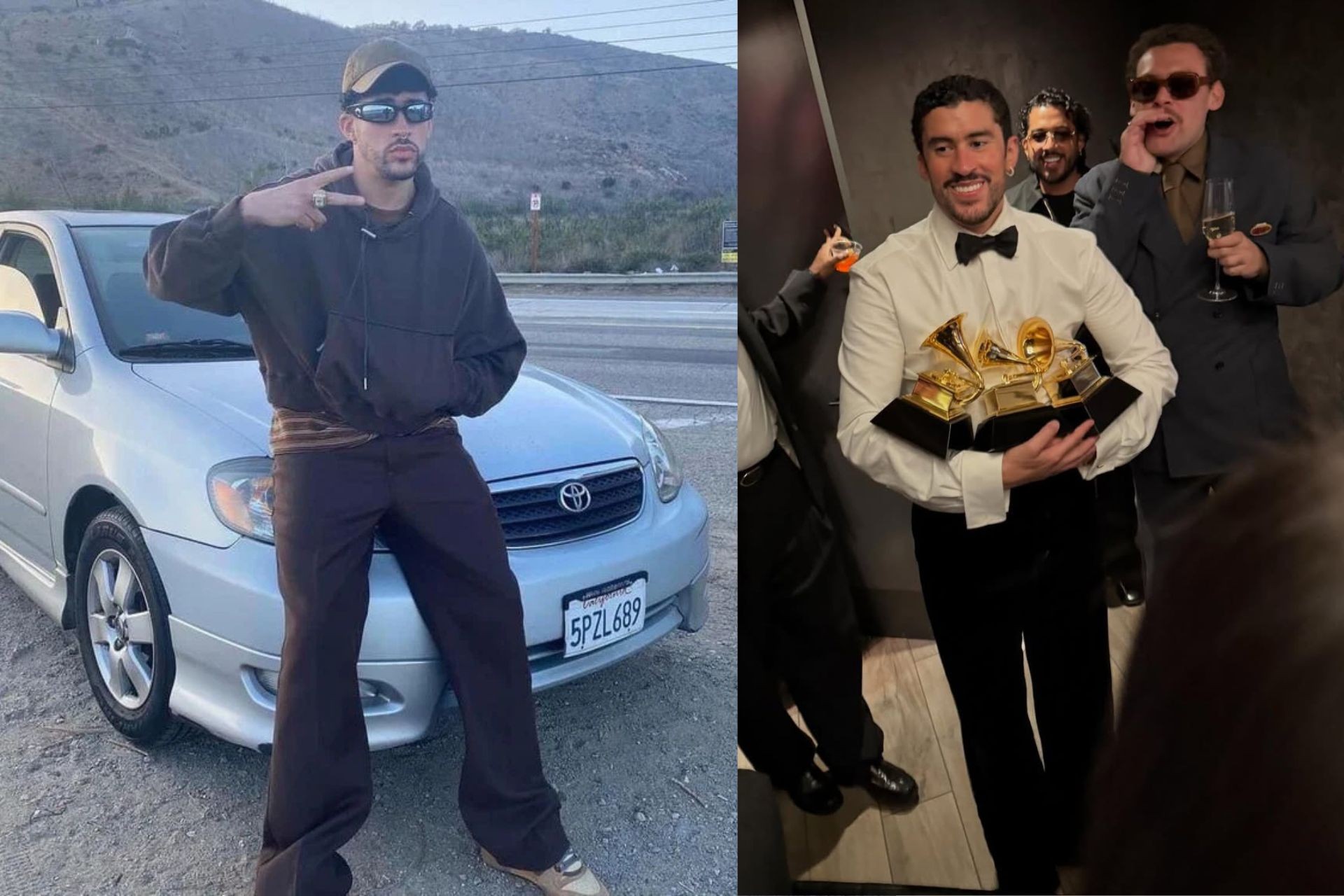 Bad Bunny já teve Bugatti Chiron raro e não dispensa o bom e velho Corolla