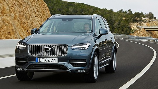 Aceleramos o novo Volvo XC90