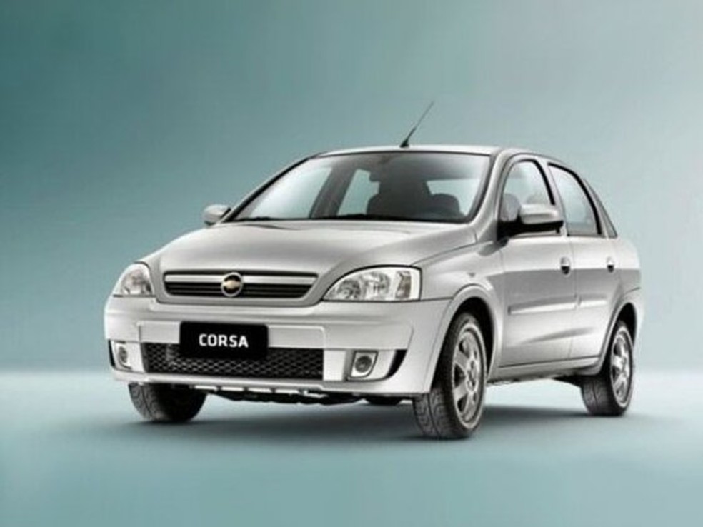 Chevrolet Corsa é o carro mais potente da lista — Foto: Divulgação