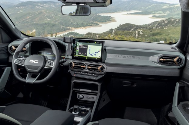 Dacia Duster Hybrid 140 - painel